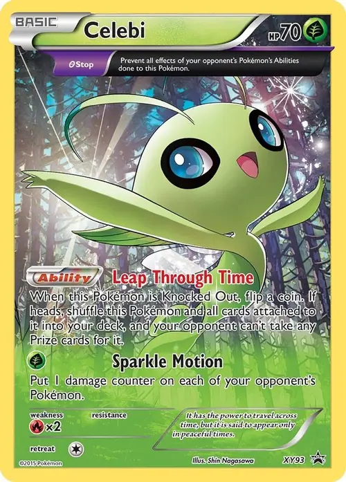 Celebi - XY93 card art