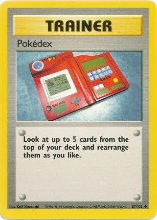 Pokedex card art