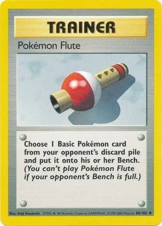 Pokemon Flute card art