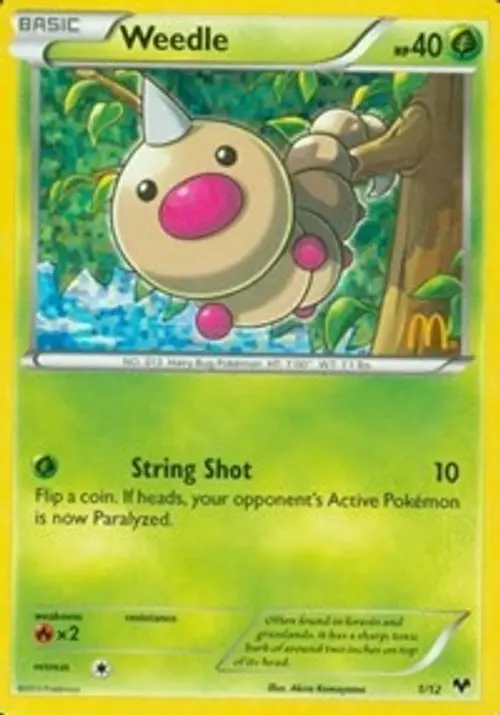 Weedle - 1/12 card art