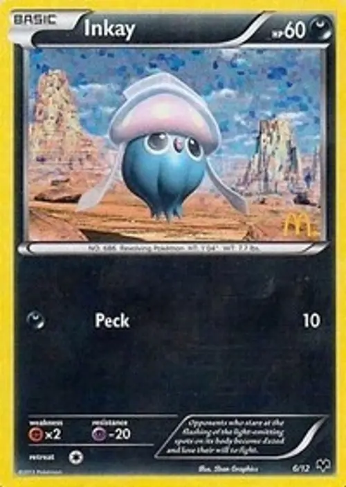 Inkay - 6/12 card art