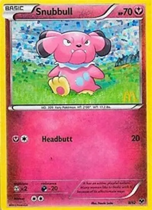 Snubbull - 8/12 card art