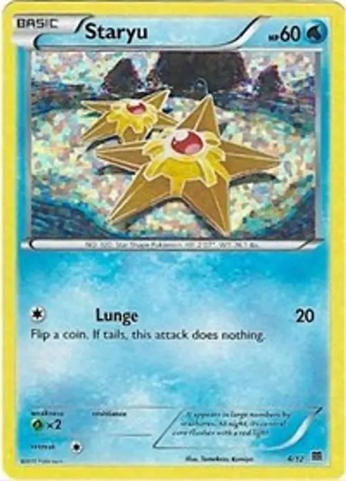 Staryu - 4/12 card art