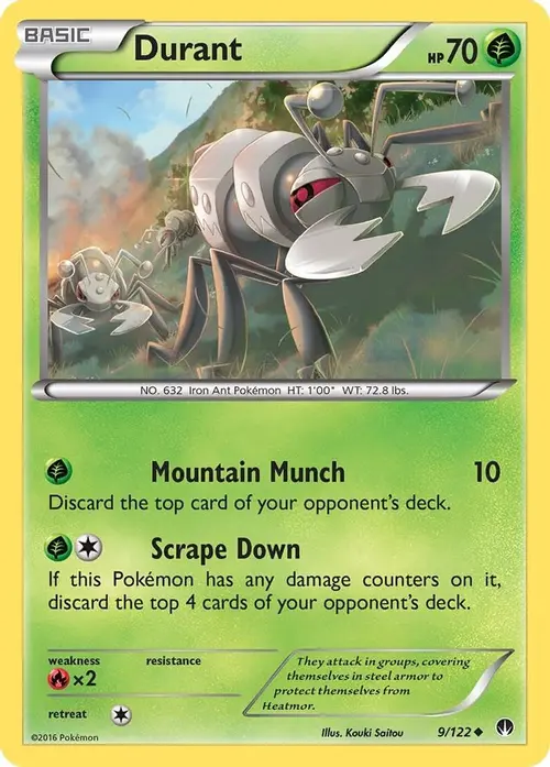 Durant card art