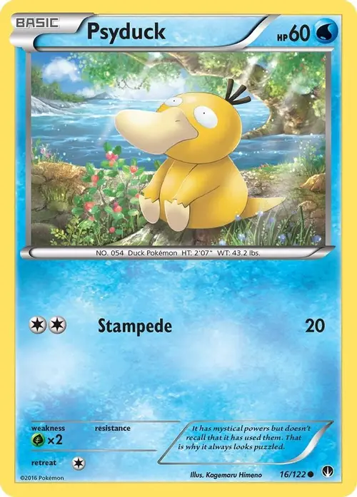 Psyduck card art