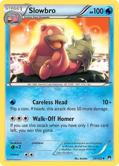 Slowbro card art