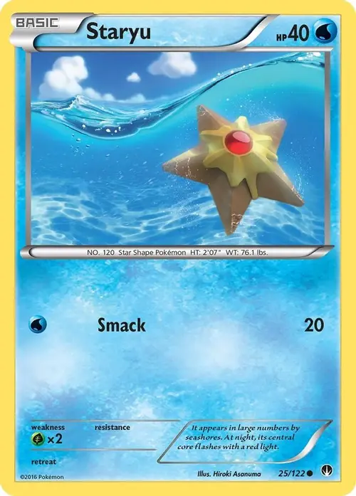 Staryu card art