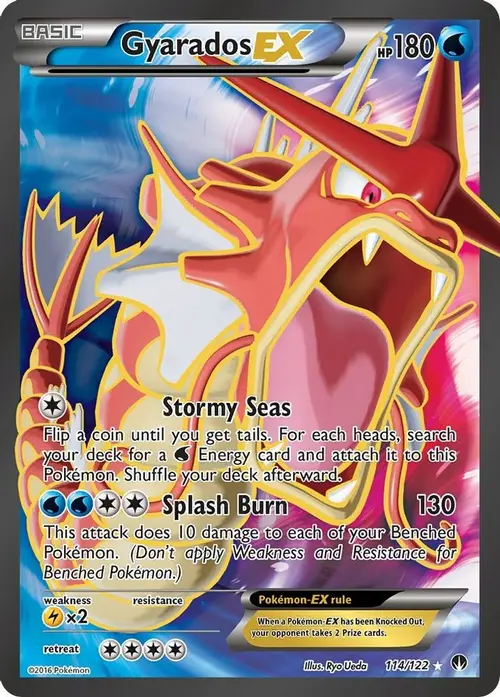 Gyarados EX (Full Art) card art