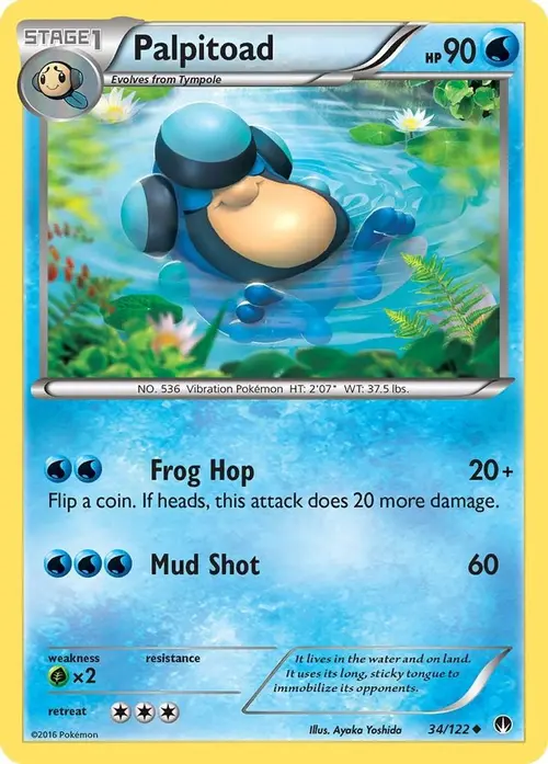 Palpitoad card art