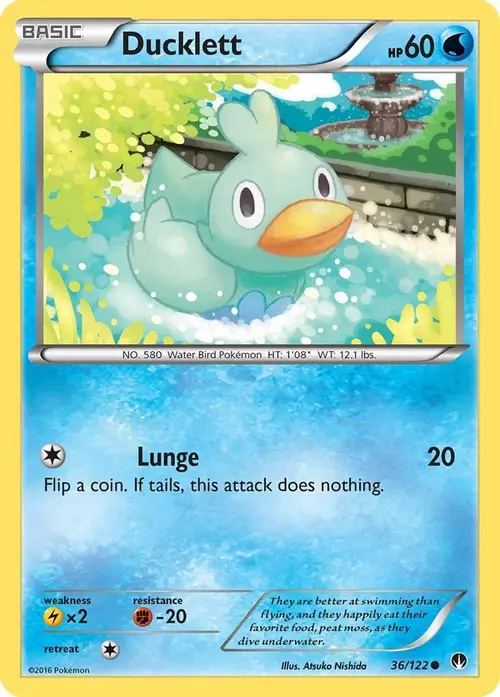 Ducklett card art