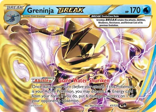 Greninja BREAK card art