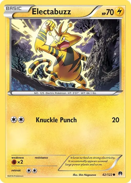 Electabuzz card art