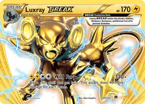 Luxray BREAK card art