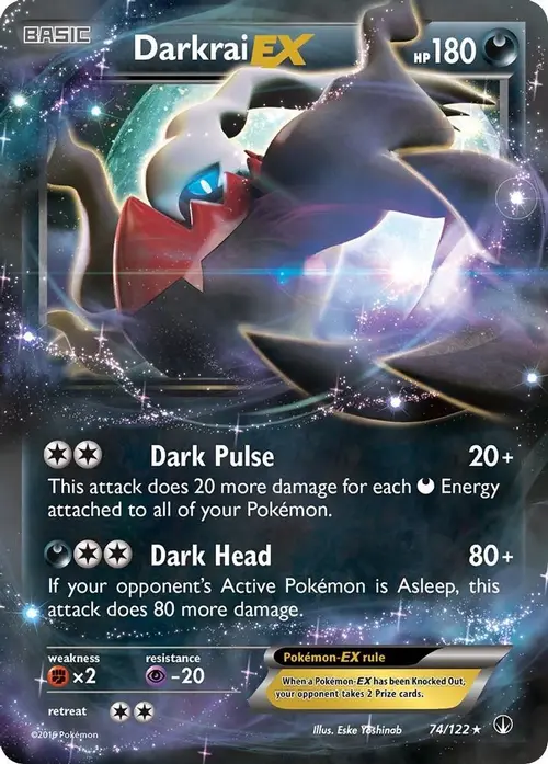 Darkrai EX card art