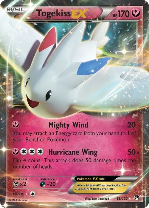 Togekiss EX card art