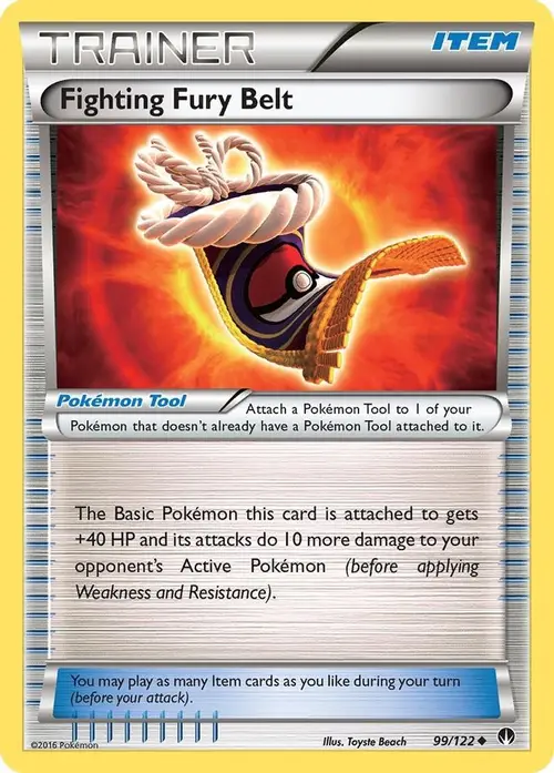 Fighting Fury Belt card art