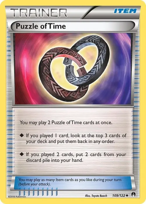 Puzzle of Time card art