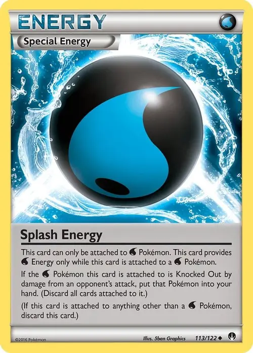 Splash Energy card art