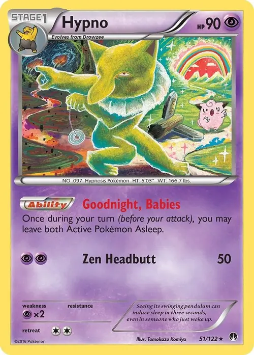 Hypno card art