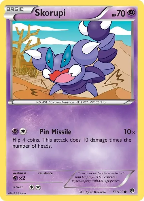 Skorupi card art