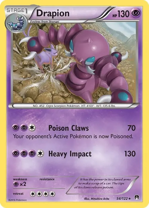 Drapion card art