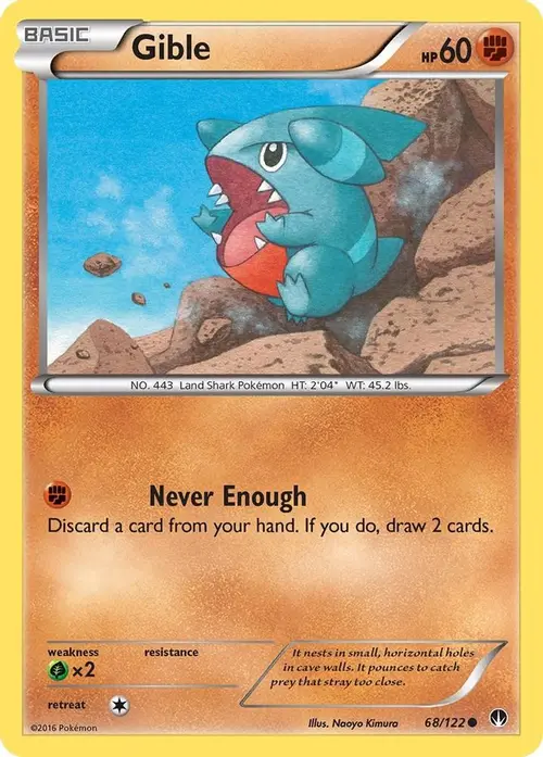 Gible card art
