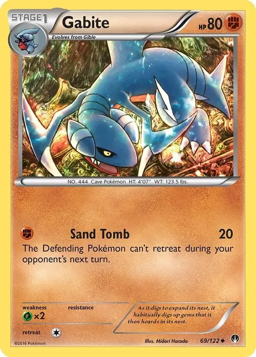 Gabite card art