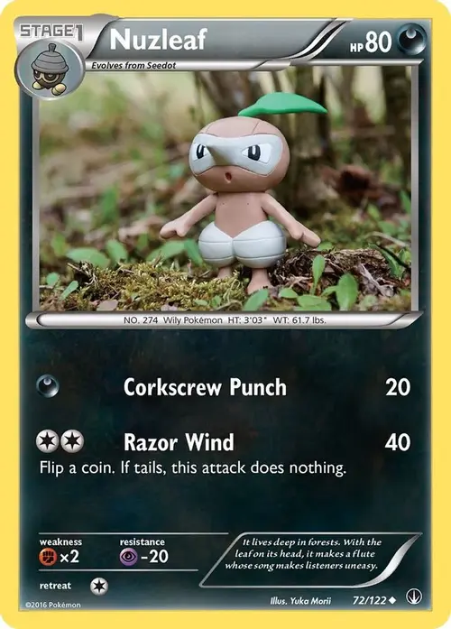 Nuzleaf card art