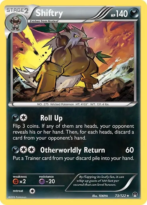 Shiftry card art