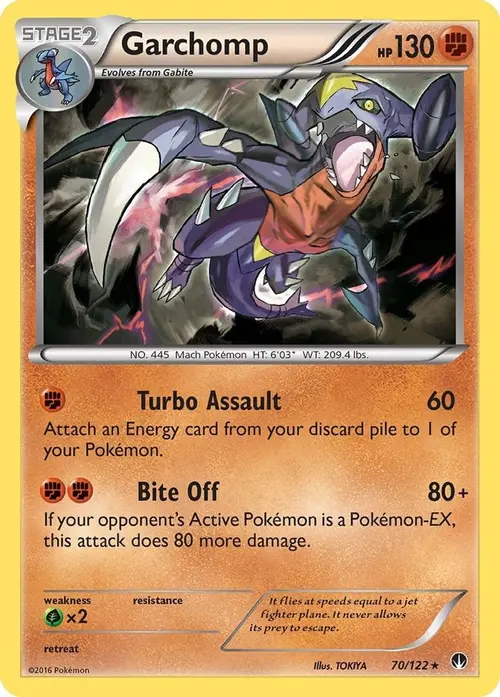 Garchomp card art