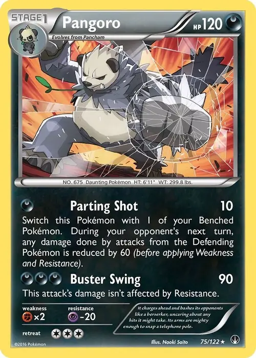 Pangoro card art