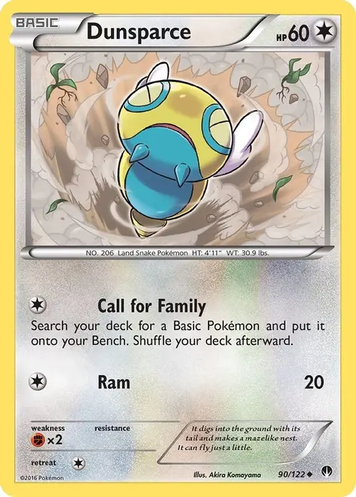 Dunsparce card art