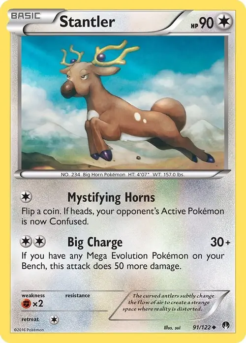 Stantler card art