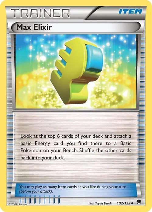 Max Elixir card art