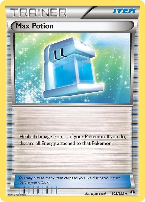 Max Potion card art