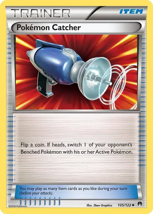 Pokemon Catcher card art