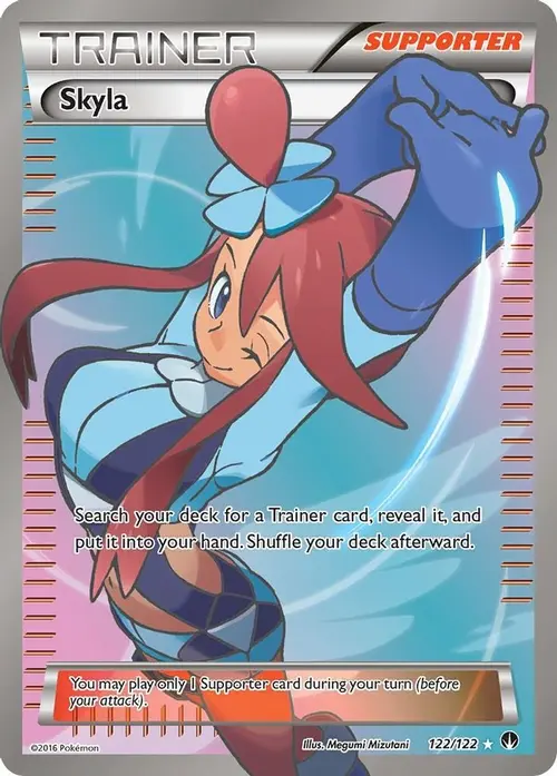 Skyla card art