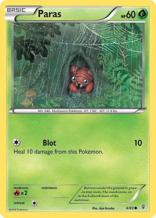 Paras card art