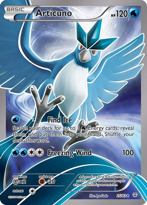 Articuno card art