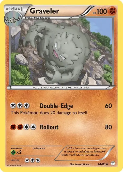 Graveler card art