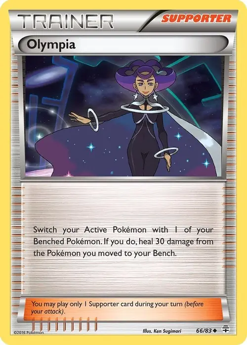 Olympia card art