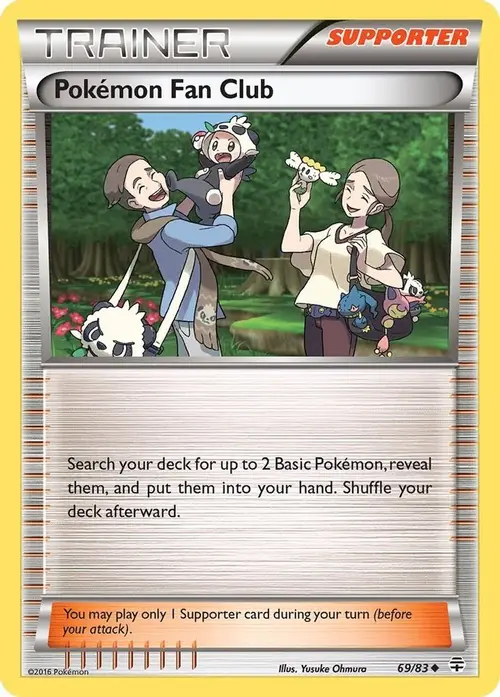 Pokemon Fan Club card art