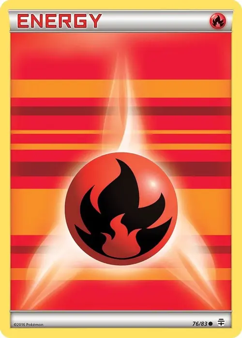 Fire Energy card art
