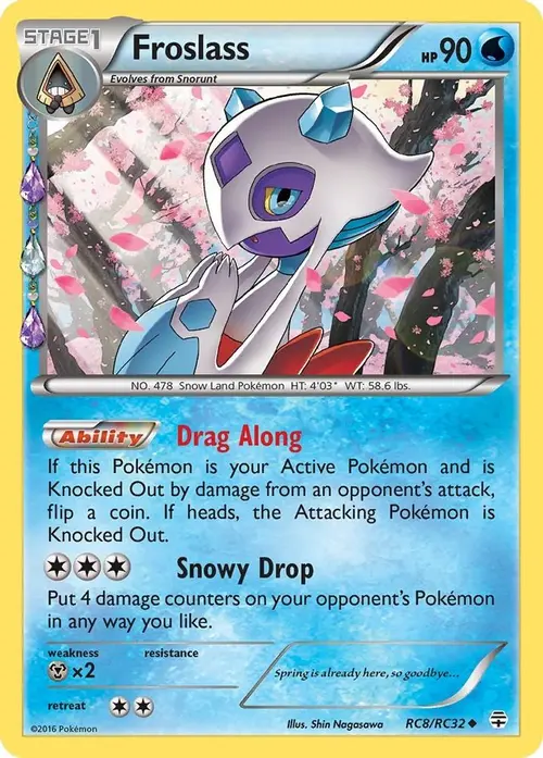 Froslass card art