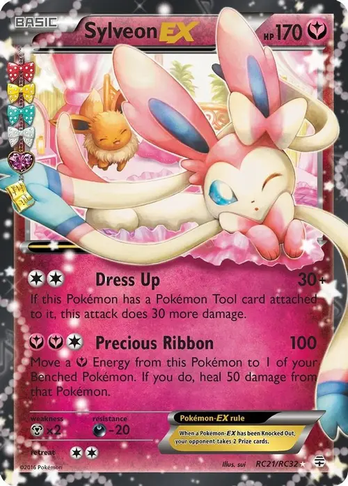Sylveon EX card art