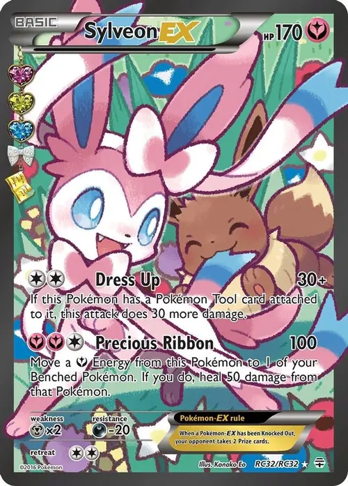 Sylveon EX (Full Art) card art