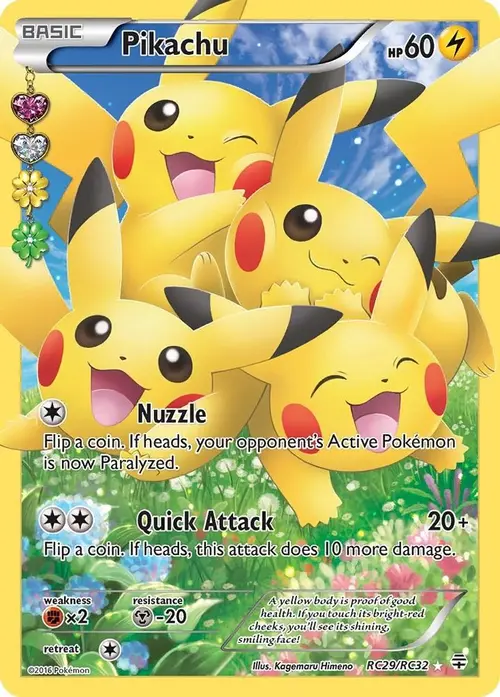 Pikachu (Full Art) card art