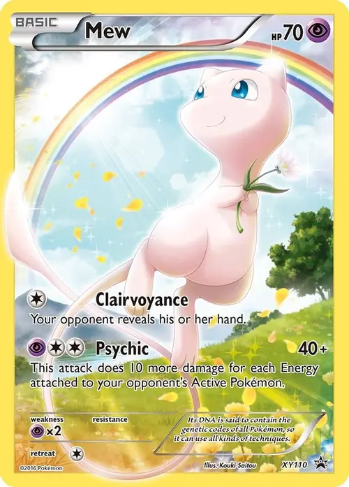 Mew - XY110 card art