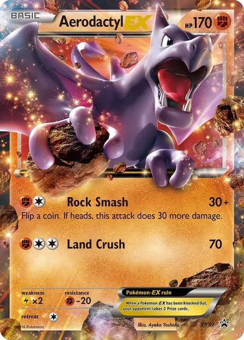 Aerodactyl EX - XY97 card art