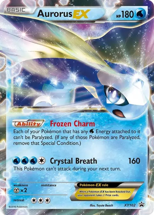Aurorus EX - XY102 card art